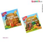 Early start graded readers - the fox and the crow & the lion and the clever fox - pack of 2 - 2 volumes (2 - 5 years)