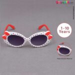 Stylish cat eye shaped tinted sunglasses for kids