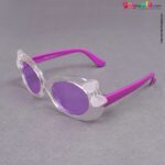 Stylish cat-eye purple shade sunglasses for kids - purple