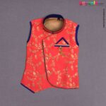 KUTE KIDS Ethnic wear full sleeves printed kurta & dothi set, poly-blend cotton for baby boys (06 - 12 m)