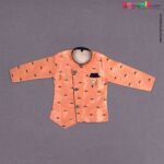 KUTE KIDS Ethnic wear full sleeves printed kurta & dothi set, poly-blend cotton for baby boys (12 - 18 m)