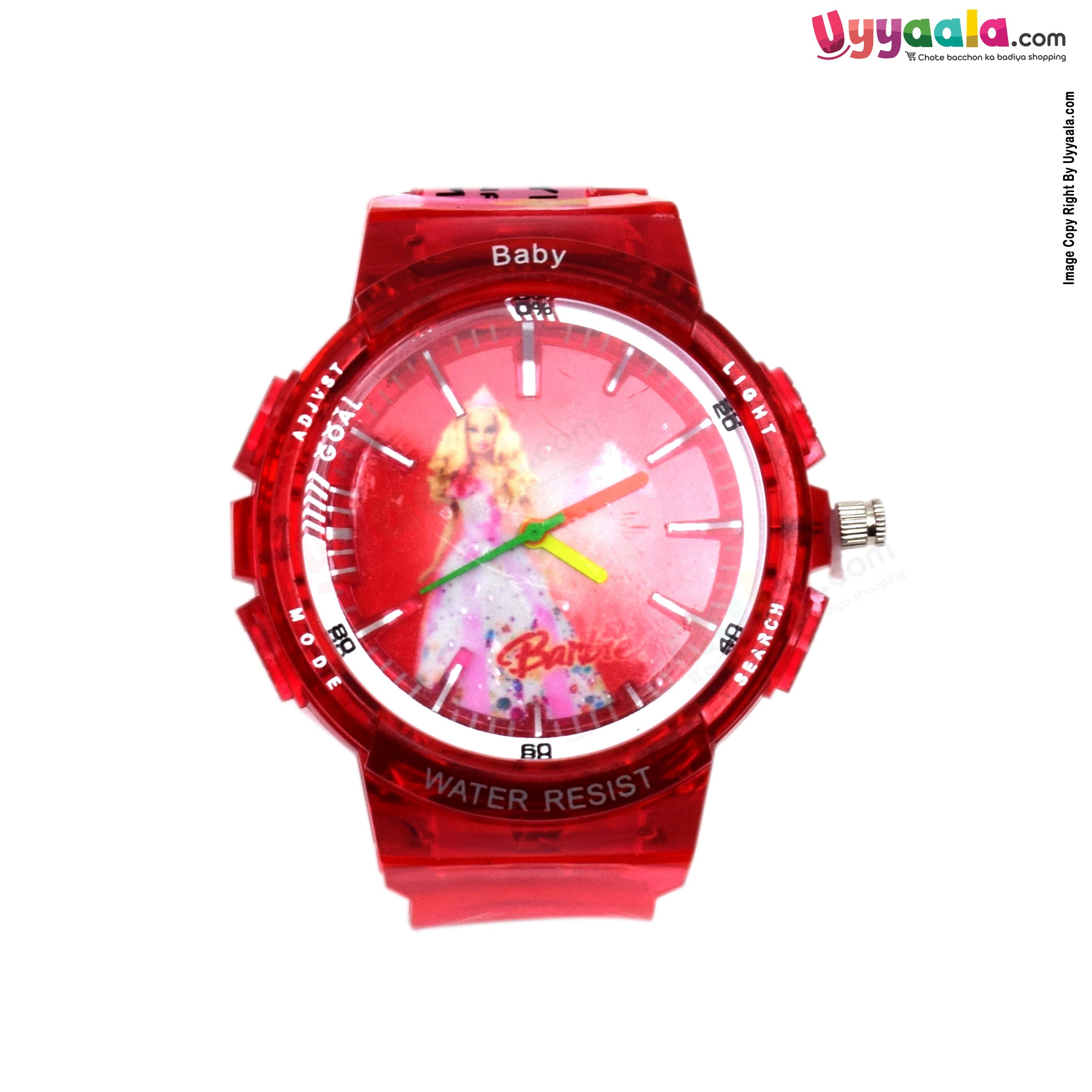 Barbie analog watch for kids