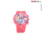 Barbie analog digital watch with led lights & music for kids