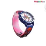 Spider man analog watch for kids - blue strap with spider man print