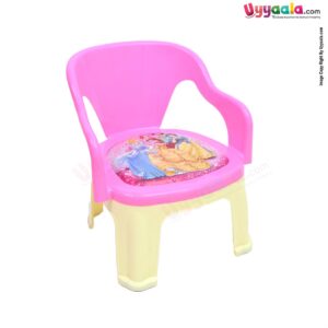 Light weight soft cushion chu chu chair for babies & kids, disney princess print - 6 + months, pink