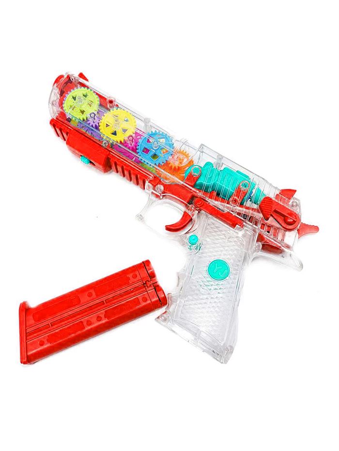 Gear Light Gun Mechanical Gear Structure for Kids