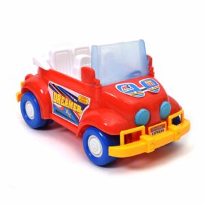 ANAND Dreamer Friction Powered Toy Car for Kids, 36 months + Age, Red & White