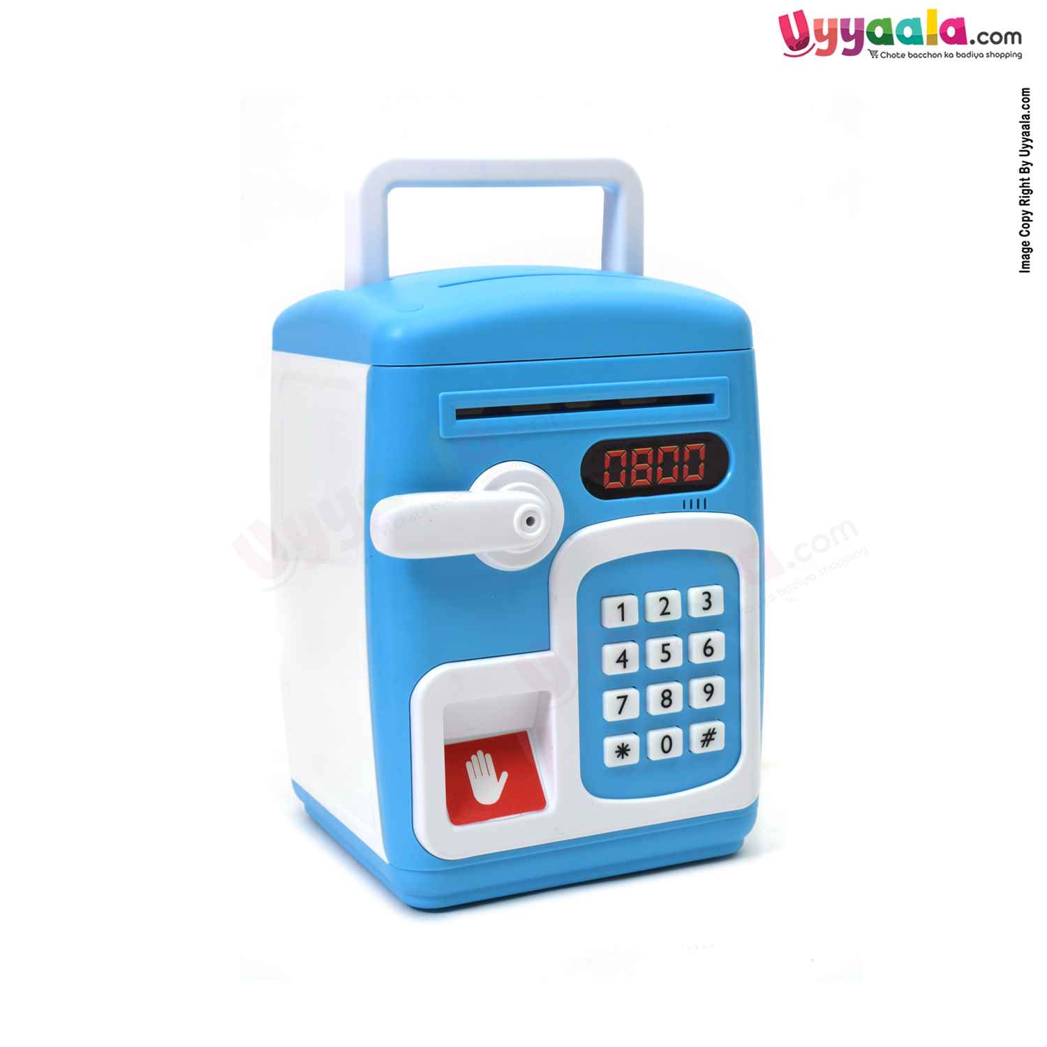 DORAEMON Saving Box With Fingerprint Intellisense, 3+ Years