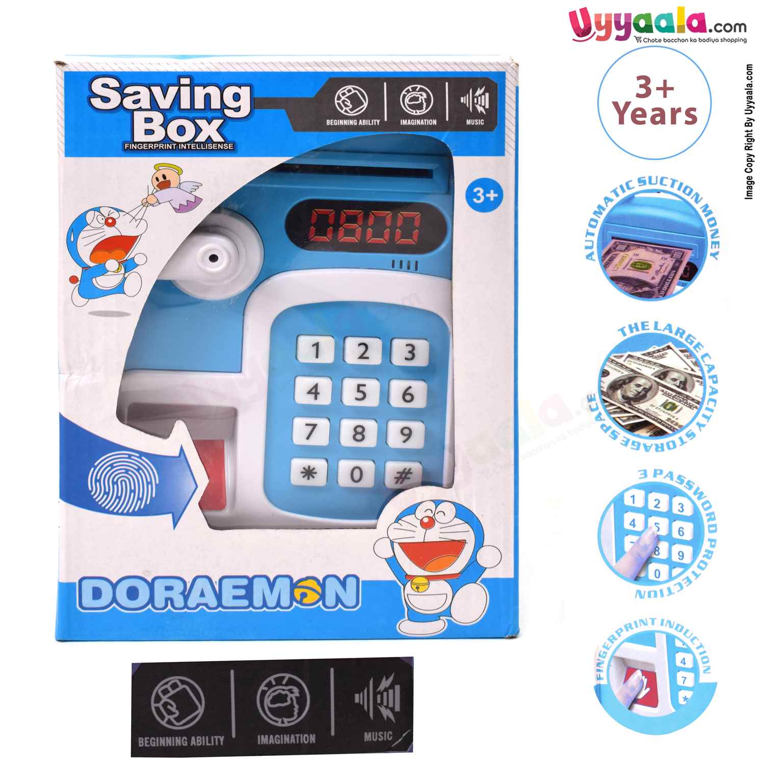 Saving Box With Fingerprint