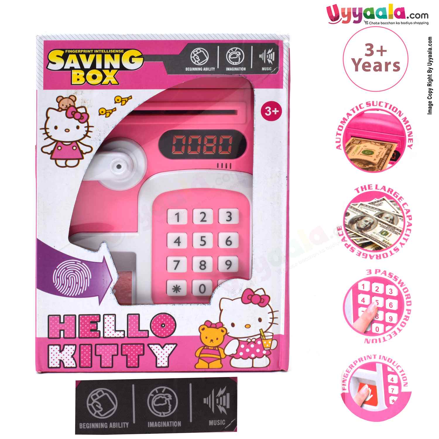 Saving Box With Fingerprint