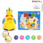Walking hen toy with lights & music