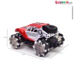 Remote controlled car with lights