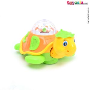 Battery operated dancing tortoise toy