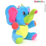 Plush fabric sitting  elephant soft toy