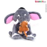 Elephant with monkey soft toy for kids