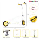 kids skating scooter with height adjustment