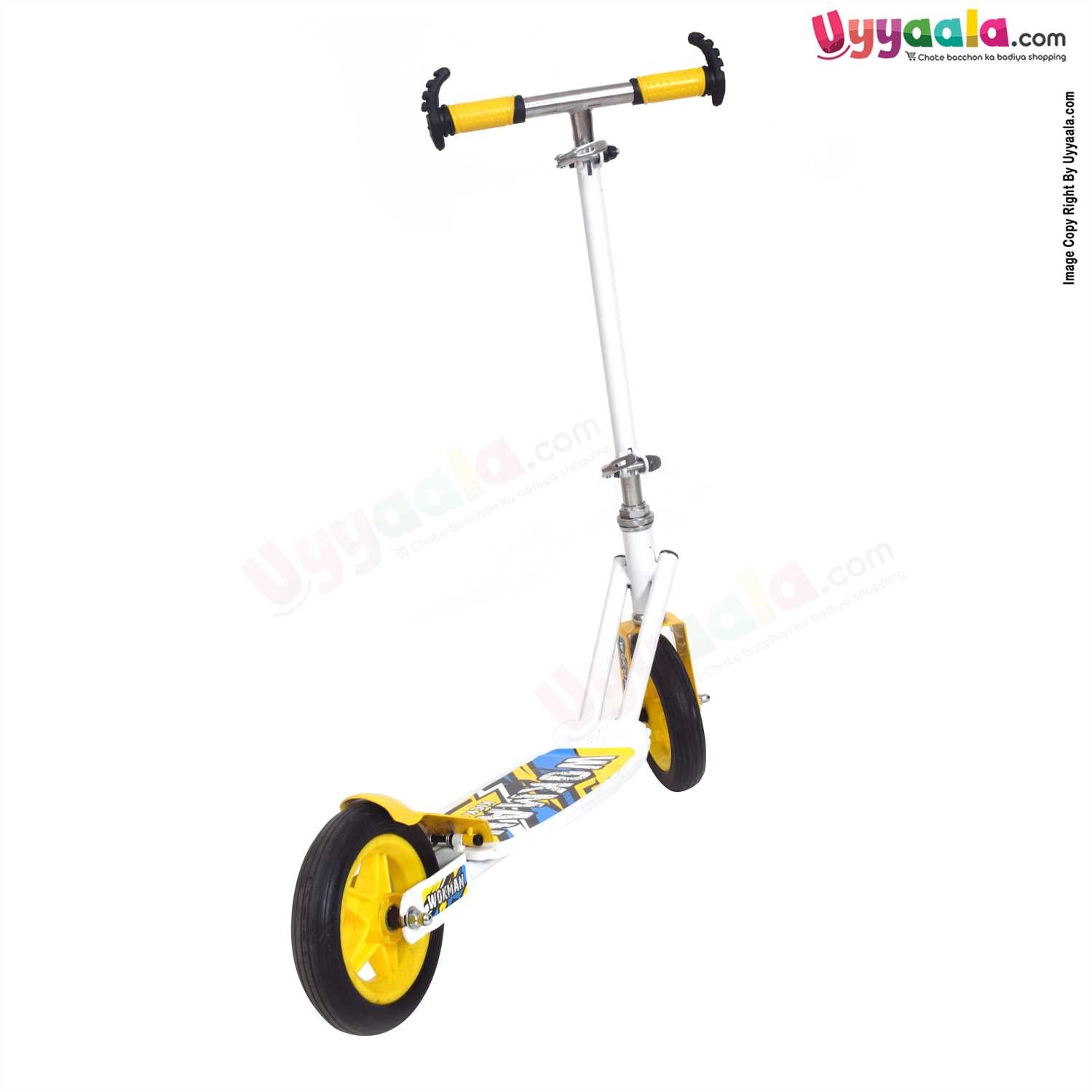 Foldable kick skating scooter for kids