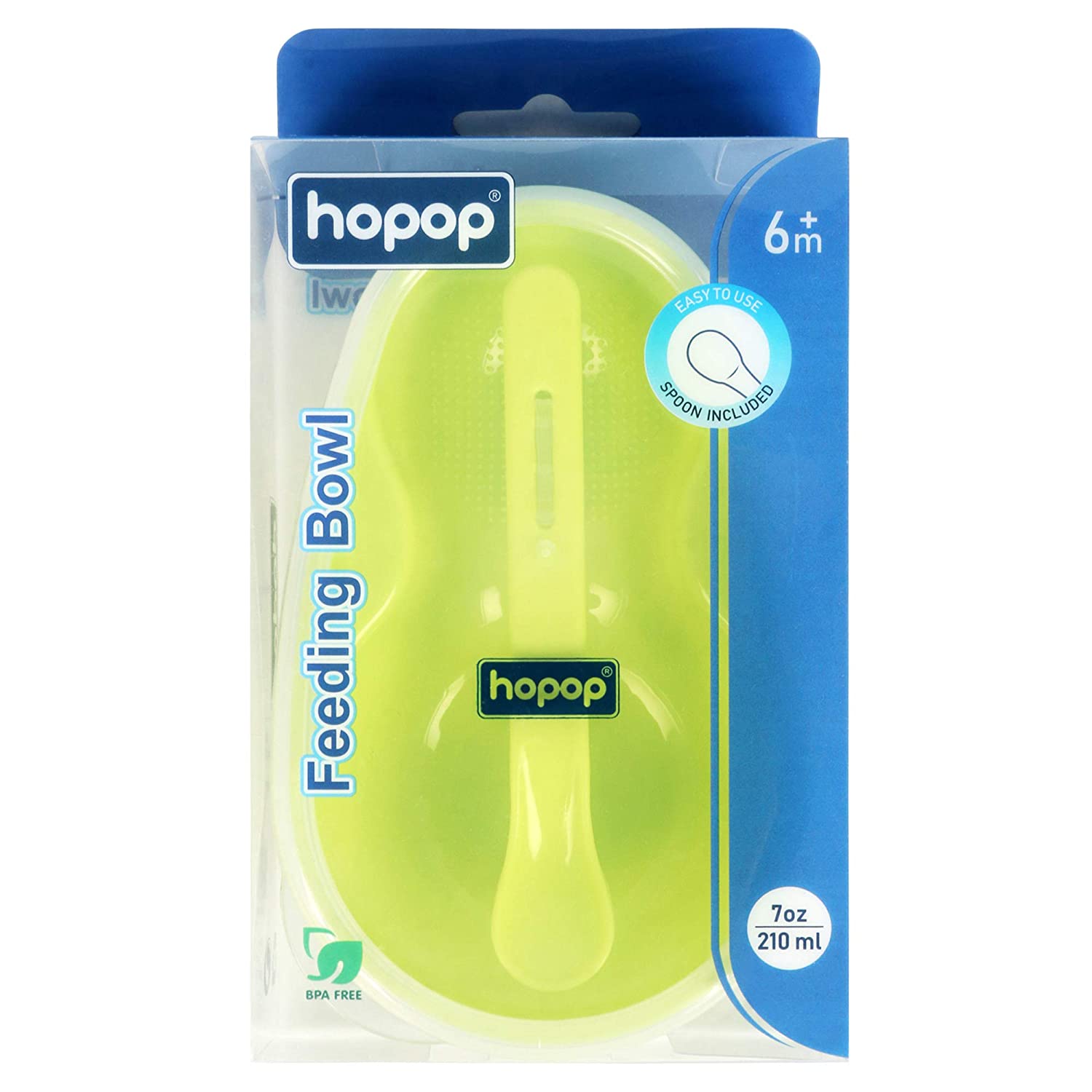 Buy Hopop Feeding Bowl with Lid and Spoon for Babies - Green Online in India at uyyaala.com