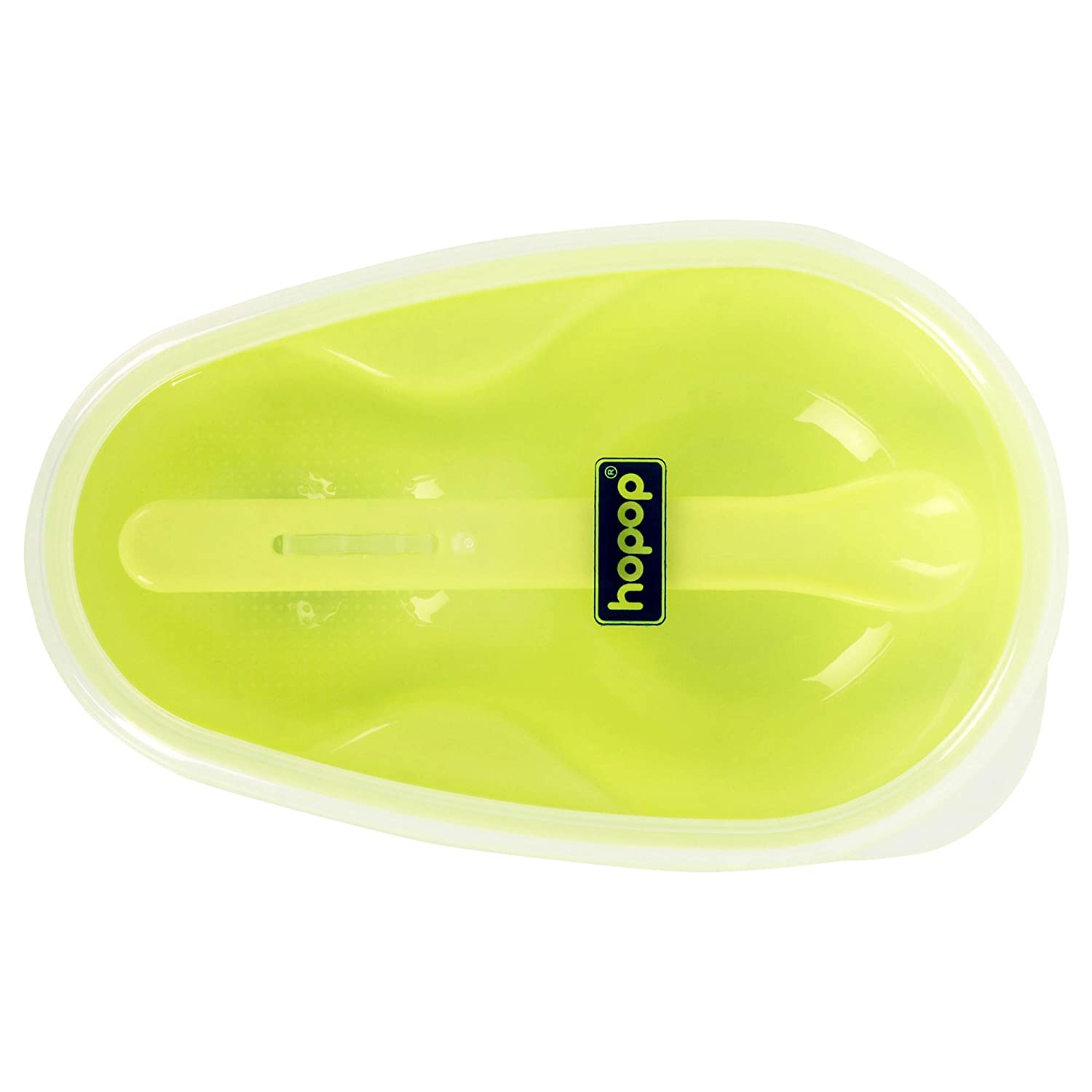 Buy Hopop Feeding Bowl with Lid and Spoon for Babies - Green Online in India at uyyaala.com