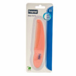 HOPOP Baby Comb With Rounded Teeth - Peach 0m+