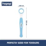 HOPOP Tongue Cleaner For Babies - Blue 3m+