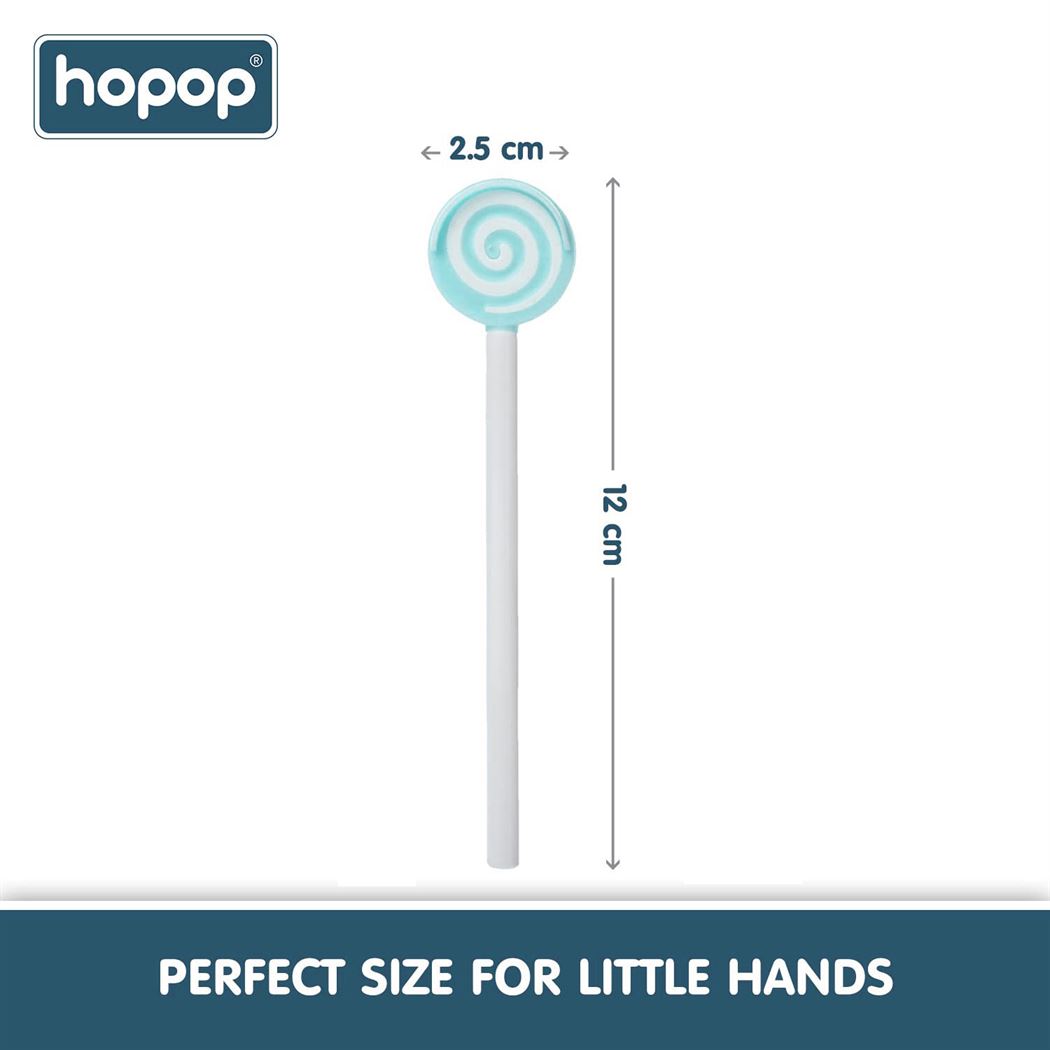 HOPOP Candy Tongue Cleaner For Babies - Green 6m+