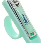 HOPOP Safety Nail Clipper With Finger Grip - Green 0m+