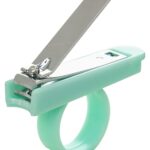 HOPOP Safety Nail Clipper With Finger Grip - Green 0m+