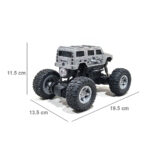 Buy Hummer Monster Truck Remote Control Toy for Small Children - Gray Online at uyyaala.com