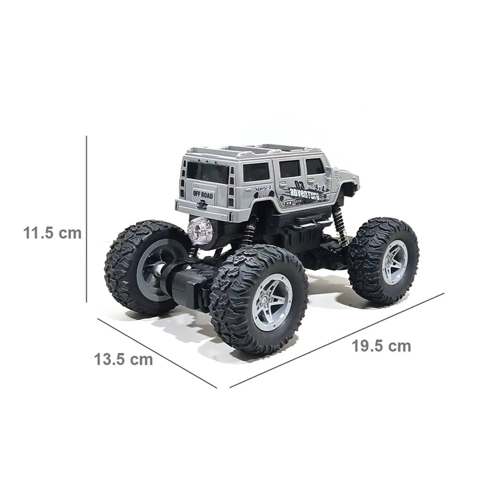 Buy Hummer Monster Truck Remote Control Toy for Small Children - Gray Online at uyyaala.com