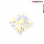 Baby Cotton Bath Towel with Checks Design 0+m Age, Size (139*70 cm)