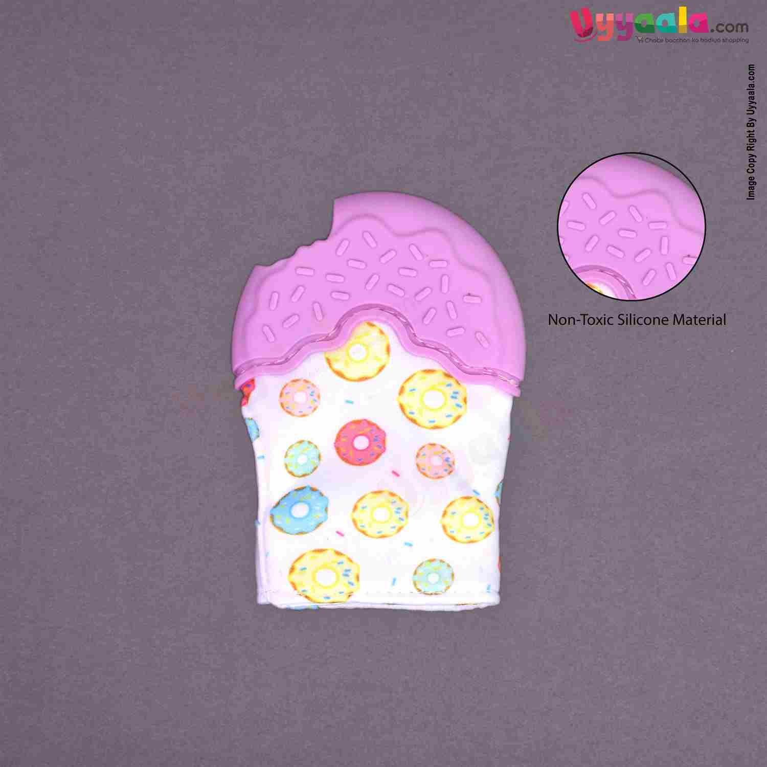 Baby Teething Mitten Ice Cream Shape