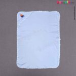 BABY STATION Hooded Single Layer Towel Hosiery Cloth Plain Bird Print