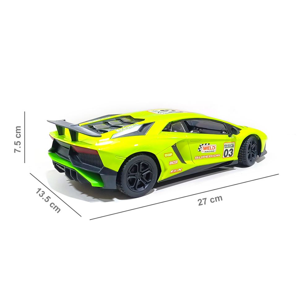 Buy Lykan Hypersport Remote Control Car Toy for Kids - Green Online in India at uyyaala.com