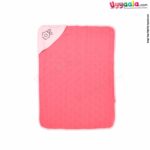 Premium baby hooded towel, Pink
