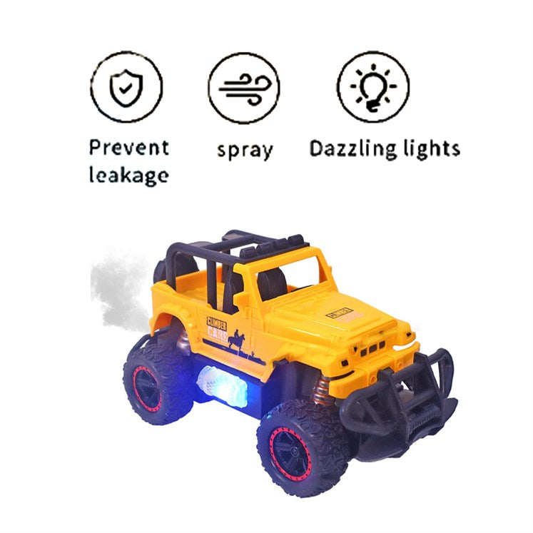 Buy Jeep Remote Control Battery Toy with Mist Smoke effect - Yellow Online in India at uyyaala.com