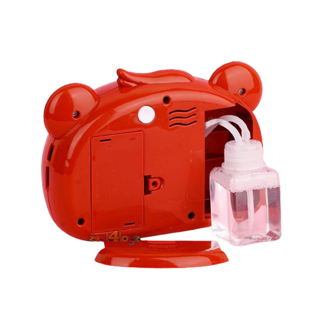Children's Bubble Camera Toy with real Bubble Spraying feature, 3+Years - Brown