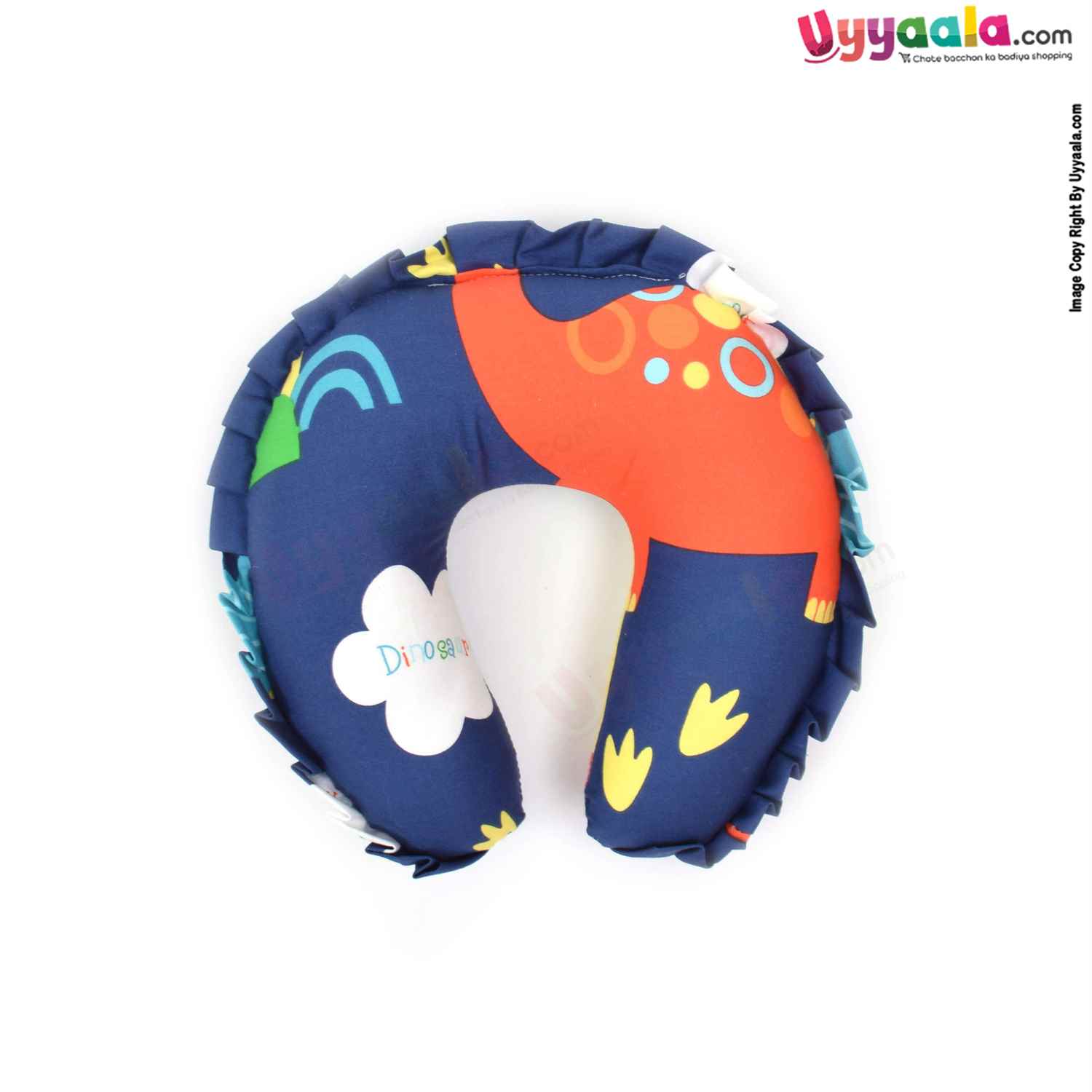 Baby Neck Pillow Cotton Horse - Shoe Shaped for Babies with Print 0+m Age