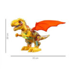 Buy Dinosaur T Rex Battery Toy with Steam venting feature - Yellow Online in India at uyyaala.com