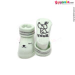 QBEIR Hosiery Cotton Baby Socks with Print, 0 to 12m Age