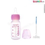 Dr Browns feeding Bottles Natural flow narrow neck with vent and vent cleaning Brush, 120ml (pack of 2)