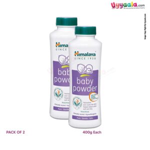 HIMALAYA Khus-Khus Baby Powder Pack of 2 (400gm Each)