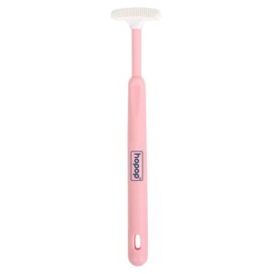 Hopop Soft & Gentle Tender Tongue Cleaner For Babies - Pink 6m+