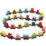 Magnetic alphabet car set for kids