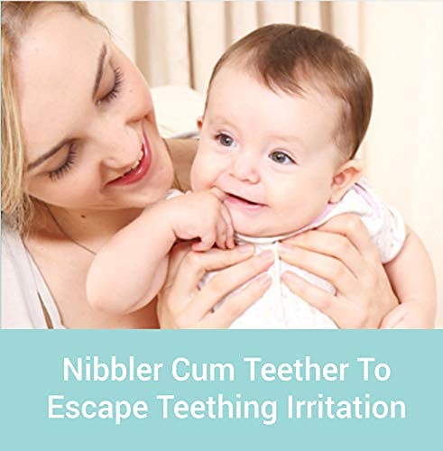 R for Rabbit First Feed Silicone Nibbler for Babies of - 4 months +