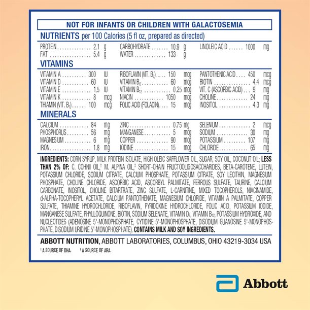 Similac Sensitive Infant Formula For Fussiness & Gas Due to Lactose Sensitivity - 1.13kg