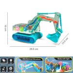 Buy Excavator Battery Toy with visible Gears - Green Online in India at uyyaala.com
