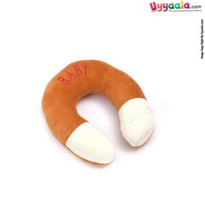 Baby Neck Pillow Velvet Horse -Shoe Shaped for Babies 0+m Age, Size(23*19cm)