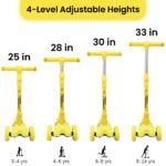 Buy R for Rabbit Road Runner Kid's Skating Scooter with height adjustment - Yellow, 3years & above Online in India at uyyaala.com