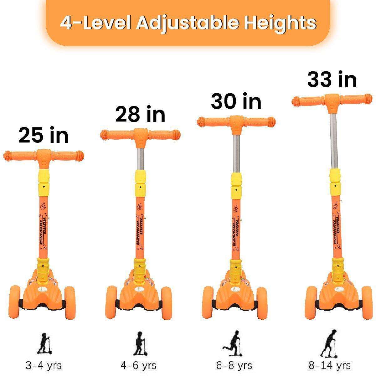 Buy R for Rabbit Road Runner Kid's Skating Scooter with height adjustment - Pink, 3years & above Online in India at uyyaala.com